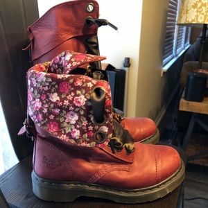 Burgundy Dr Martens